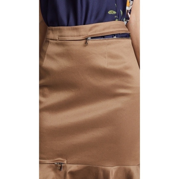 Monse Zip Mermaid Skirt asymmetrical handkerchief - Picture 11 of 13